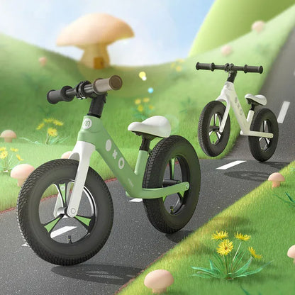 Mideer - Kid Balance Bike - Vanilla Green - Age 2+ | ميدير - دراجة الأطفال - أخضر فانيليا - العمر 2+