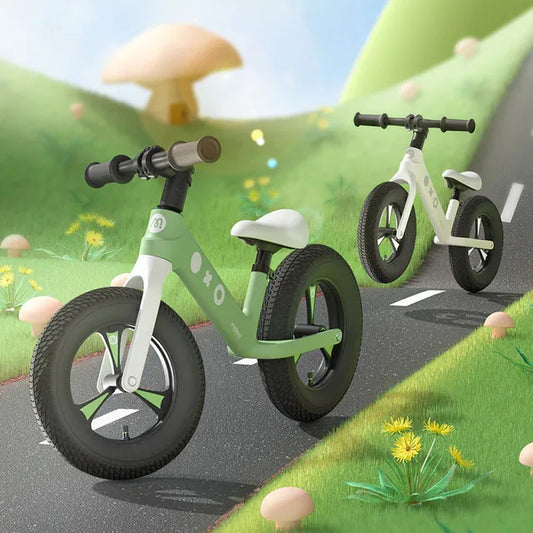 Mideer - Kid Balance Bike - Vanilla Green - Age 2+ | ميدير - دراجة الأطفال - أخضر فانيليا - العمر 2+