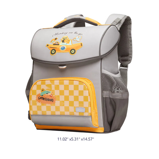 Mideer - Spinecare Kids Backpack - Car Traveling - Age 6-9 | ميدير - حقيبة ظهر سبينكير كيدز - السفر بالسيارة - العمر 6-9
