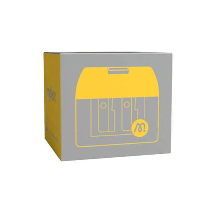 Mideer - Three-hole Pencil Sharpener - Turmeric Yellow - Age 3+ | ميدير - براية أقلام رصاص بثلاث فتحات - أصفر - العمر 3+