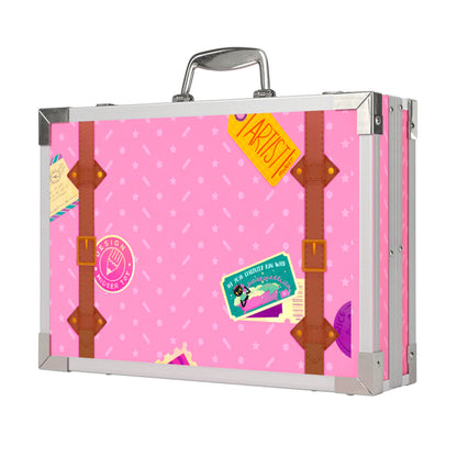 Mideer - Artist Suitcase - Pink - Age 3+ | ميدير - حقيبة الفنان - وردي - العمر 3+
