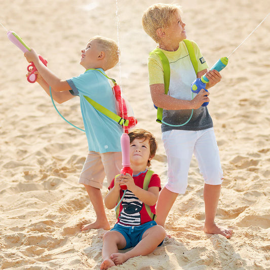 Mideer - Backpack Water Gun - Crab - Age 3+ | ميدير - حقيبة مسدس الماء - السلطعون - العمر 3+