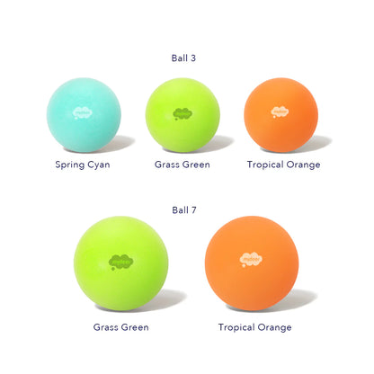 Mideer - Quiet Fluffy Ball - Grass Green - 24cm Diameter - Age +3 | ميدير - كرة اسفنجية للعب الهادئ - أخضر عشبي - قطر 24 سم - العمر +3