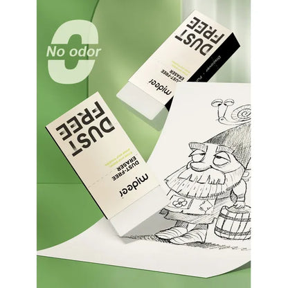Mideer - Dust Free Eraser - Age 3+ | ميدير - ممحاة بدون آثار - العمر 3+