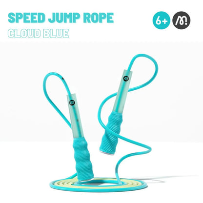 Mideer - Kids Speed Jump Rope - Cloud Blue - Age 6+ | ميدير - حبل قفز سريع للأطفال - أزرق - العمر 6+