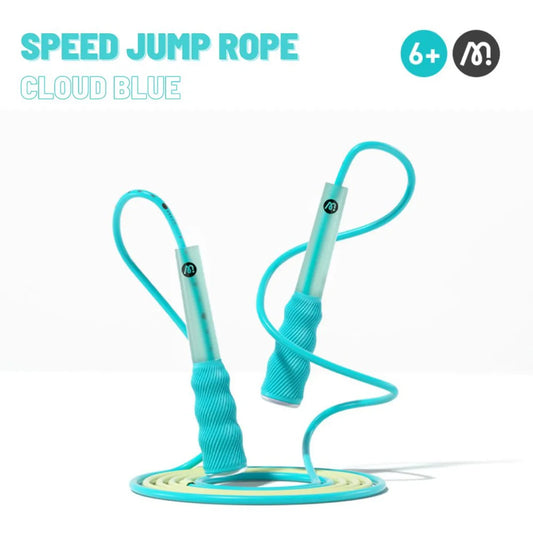 Mideer - Kids Speed Jump Rope - Cloud Blue - Age 6+ | ميدير - حبل قفز سريع للأطفال - أزرق - العمر 6+