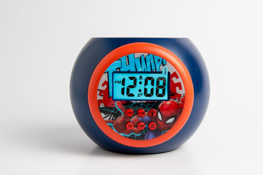 Disney - Alarm Clock - Spiderman - Age 3+ | ديزني - المنبه - الرجل العنكبوت - العمر 3+