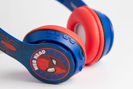 Disney - OPP Bluetooth Headphone – Spiderman - Age 3+ | ديزني - سماعة رأس بلوتوث OPP - سايدرمان - العمر 3+