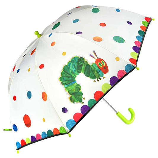 Mideer - Kids' Umbrella - The Very Hungry Caterpillar - Age 3+ | ميدير - مظلة الأطفال - دودة القز الجائعة جدا - العمر 3+
