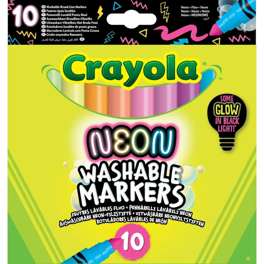 Crayola Neon range 10ct BL markers