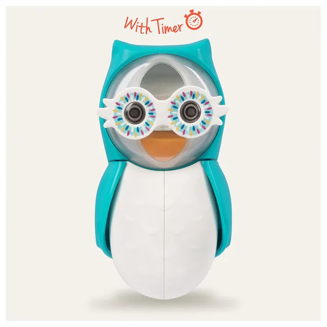 Toothbrush Cover Flp Owl / Smarty The World’s First Self-Opening & Closing Toothbrush Cover     أول غطاء فرشاة أسنان ذاتي الفتح والإغلاق في العالمغطاء فرشاة أسنان للأطفال على شكل بومة ذكية وأنيقة