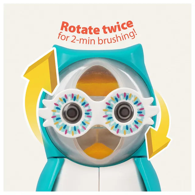 Toothbrush Cover Flp Owl / Smarty The World’s First Self-Opening & Closing Toothbrush Cover     أول غطاء فرشاة أسنان ذاتي الفتح والإغلاق في العالمغطاء فرشاة أسنان للأطفال على شكل بومة ذكية وأنيقة