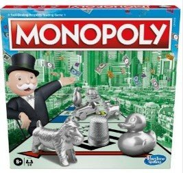 MONOPOLY CLASSIC REFRESH Classic Board Game | Family Fun & Strategy لعبة Monopoly Classic Refresh – لعبة لوحية كلاسيكية | متعة واستراتيجية للعائلة