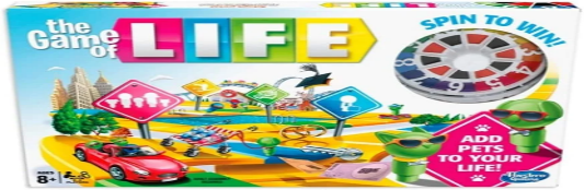 GAME OF LIFE CLASSIC Family Board Game | Make Life Choices & Win لعبة الحياة الكلاسيكية (Game of Life) – لعبة عائلية لوحية | اختيارات الحياة والمتعة