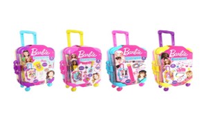 BARBIE MINI CASE 4 ASST PK24 حقيبة ميني صغيرة باربي متنوعة (4 أشكال مختلفة) – عبوة 24 قطعة