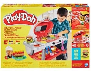 Play Doh SIZZLIN GRILL PLAYSET Kids Pretend BBQ Cooking Toy | Creative Role Play لعبة بيبا بيغ شواية Sizzlin Grill – لعب تمثيلي للأطفال | شواء ومطبخ ممتع