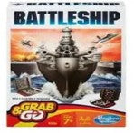 Battleship Grab & Go Game (EN)  لعبة Battleship Grab & Go Portable Strategy Board Game | Fun Travel Game (إنجليزي) – لعبة استراتيجية محمولة | لعبة ممتعة للسفر