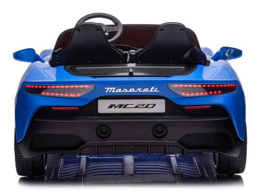 Maserati MC20 Licensed R/C Ride on Car-12V7AH*1 battery- 45W*2 motors | سيارة كهربائية للأطفال بترخيص مازيراتي MC20 وتعمل بالتحكم عن بعد - بطارية 12 فولت 7 أمبير ×1 - محركات 45 واط ×2