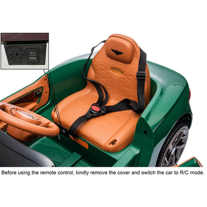 Bentley Bacalar Licensed R/C Ride on Car- 12V7AH*1 Battery - 4motor | سيارة كهربائية للأطفال بترخيص بنتلي باكالار وتعمل بالتحكم عن بعد - بطارية 12 فولت 7 أمبير ×1 - 4 محركات