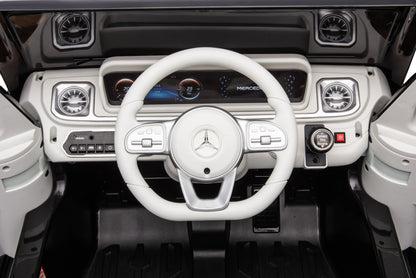 Mercedes-Benz EQG Licensed R/C Ride on Car -12V9AH*1battery- 4motors | سيارة كهربائية للأطفال مرخصة من مرسيدس-بنز EQG وتعمل بالتحكم عن بعد - بطارية 12 فولت 9 أمبير ×1 - 4 محركات