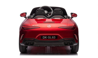 DK-SL63 Mercedes Benz SL63 R/C Ride on Car- 12V14AH*1 battery 35W*4 motors 2.4G RC | دي كيه - إس إل63 مرسيدس بنز SL63 سيارة كهربائية للأطفال تعمل بالتحكم عن بعد - بطارية 12 فولت 14 أمبير ×1، محركات 35 واط ×4، جهاز تحكم عن بعد بتردد 2.4 جيجاهرتز.