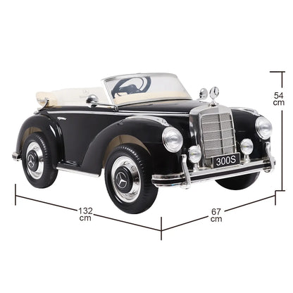 Mercedes Benz 300S Licensed R/C Ride on Car -12V7AH*1battery- 35W*2 motors | سيارة مرسيدس بنز 300S كهربائية مرخّصة – تحكم عن بُعد 2.4 جيجا هرتز – بطارية 12 فولت 7 أمبير – محركان بقدرة 35 واط