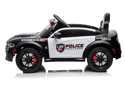 Licensed DODGE CHARGER SRT HELLCAT REDEYE WIDEBODY police pursuit R/C Ride on Car -12V7AH*1battery - 40W*2 motors | سيارة دودج تشارجر SRT هيلكات ريدآي وايدبودي – سيارة شرطة تحكم عن بُعد – بطارية 12 فولت 7 أمبير – محركان 40 واط