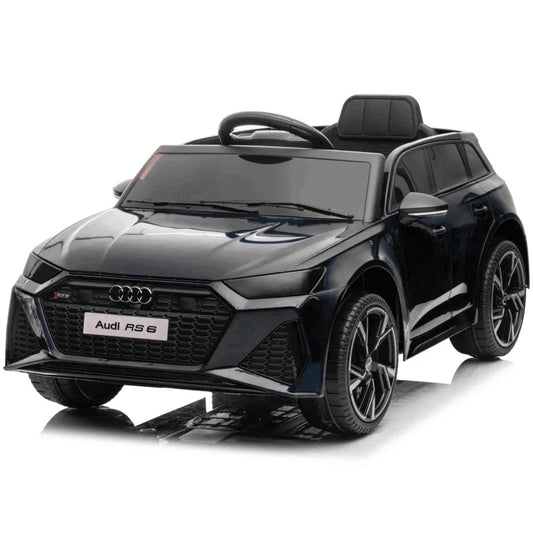 Audi RS 6 Licensed R/C Ride on Car- 12V9AH*1 battery- 390#*4 motors | سيارة أودي RS 6 كهربائية – تحكم عن بعد 2.4 جيجا هرتز – بطارية 12 فولت 9 أمبير – 4 محركات 390#