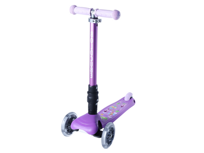 Boldcube - Teeny Fold Scooter - Fairytale Lilac - Age 3-8 | بولدكيوب - سكوتر صغير - فيري تيل ليلَك - العمر 3-8