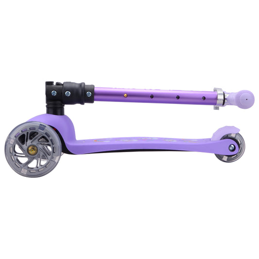 Bold Cube - Three Wheel Scooter Teeny - Unicorn Purple - Age 3-8 | بولدكيوب - سكوتر صغير - ثلاث عجلات - يونيكورن بنفسجي - العمر 3-8