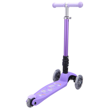 Bold Cube - Three Wheel Scooter Teeny - Unicorn Purple - Age 3-8 | بولدكيوب - سكوتر صغير - ثلاث عجلات - يونيكورن بنفسجي - العمر 3-8