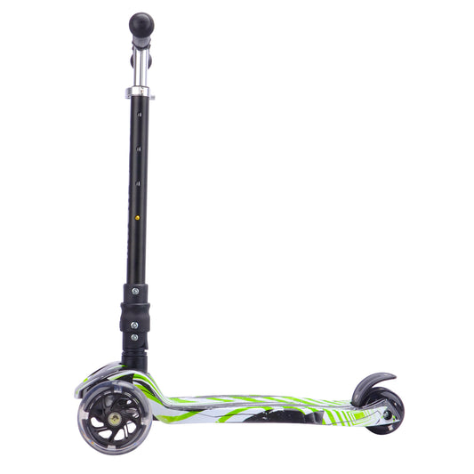 Boldcube - Big 3 Wheel Scooter - Swift Green - Age 5-10 | بولدكيوب - سكوتر كبير - سوِيفت أخضر - العمر 5-10