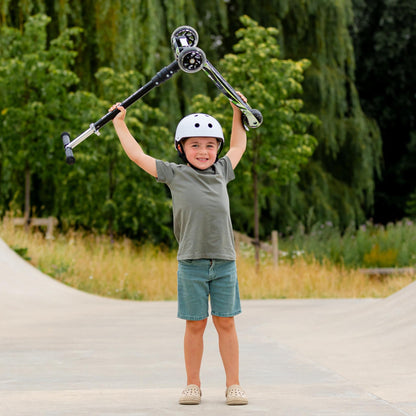 Boldcube - Big 3 Wheel Scooter - Swift Green - Age 5-10 | بولدكيوب - سكوتر كبير - سوِيفت أخضر - العمر 5-10
