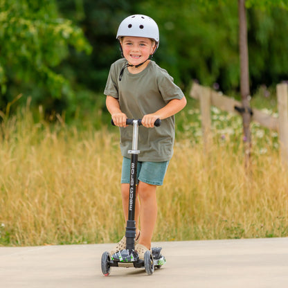 Boldcube - Big 3 Wheel Scooter - Swift Green - Age 5-10 | بولدكيوب - سكوتر كبير - سوِيفت أخضر - العمر 5-10