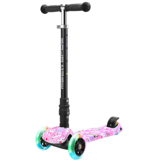 Boldcube - Big 3 Wheel Scooter - Kitty Love - Age 5-10 | بولدكيوب - سكوتر كبير - القطة المحبوبة - العمر 5-10