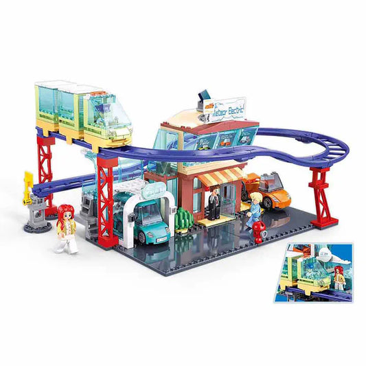 Metropolis-New Energy Vehicle 4S Store 371pcs