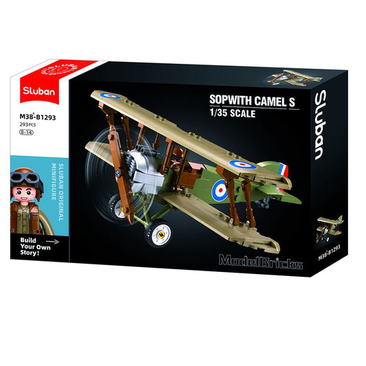 ModelBricks – 1/35 Sopwith Camel S – 293 PCS