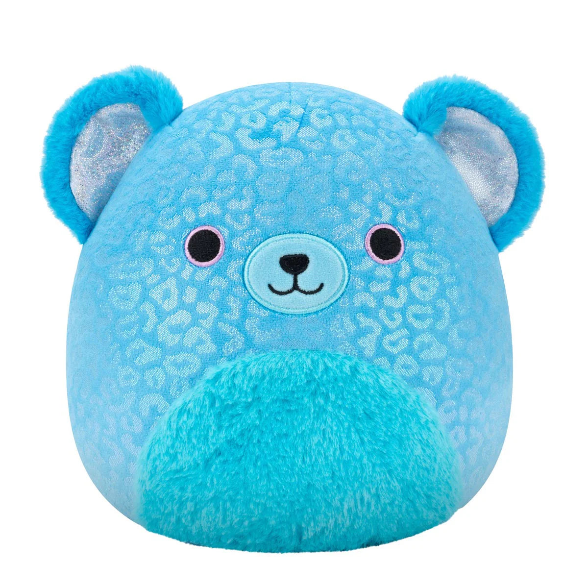 SQCR - Medium Plush (12" Squishmallows) (Sarge - Blue Jaguar W/Iridescent Spots)