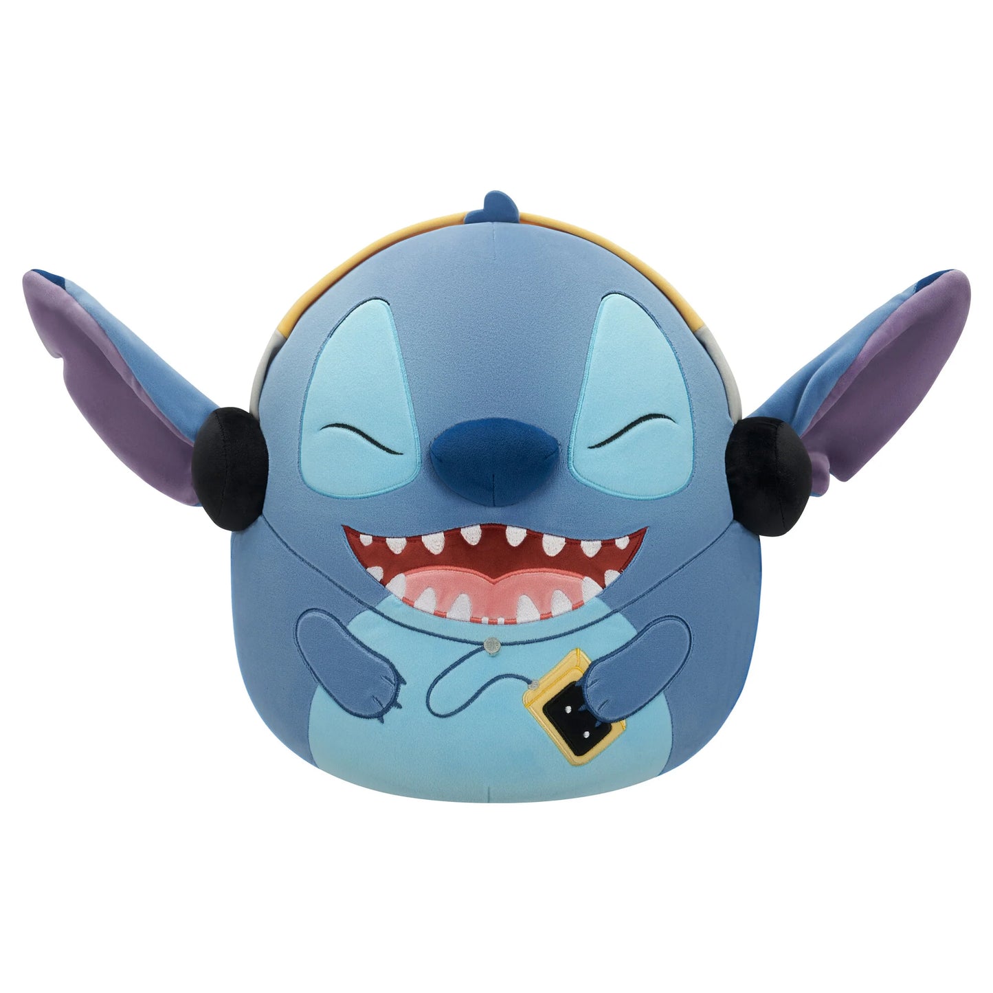 SQDI - Medium Plush (10" Disney - Stitch with Headphones) (CP of 4)Squishmallows
