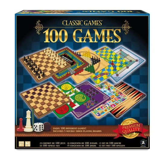 Ambassador Classic Games – 100 Game Set - العاب كلاسيكية مجموعة 100 لعبة