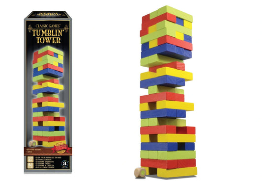 Ambassador Classic Games – Tumblin’ Tower Coloured- العاب كلاسيكية برج Tumblin’ ملون