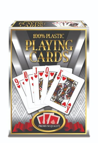 Ambassador Classic Games – Plastic Playing Cards -ألعاب كلاسيكية من أمباسادور – بطاقات لعب بلاستيكية