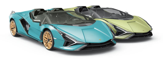 RW - 1:12 Lamborghini Sian Roadster 7.2V Rechargeable Battery سيارة ريموت كنترول لامبورغيني سيان رودستر 1:12 ببطارية قابلة للشحن 7.2 فولت