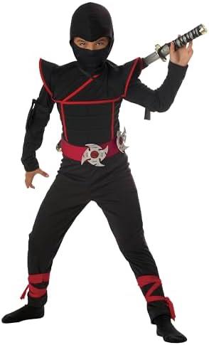 Ninja -Unleash Your Inner Ninja! Stealth Warrior Outfit with Mask & Sword طقم زي نينجا للأطفال | بدلة محارب مع قناع وسيف