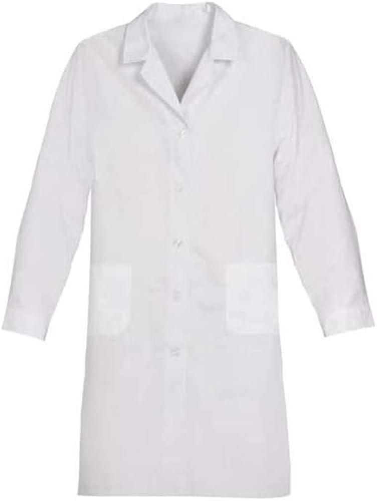 Yaco  White Lab Coat – Professional Scientist & Doctor Costume معطف مختبر أبيض – زي الطبيب أو العالم الاحترافي