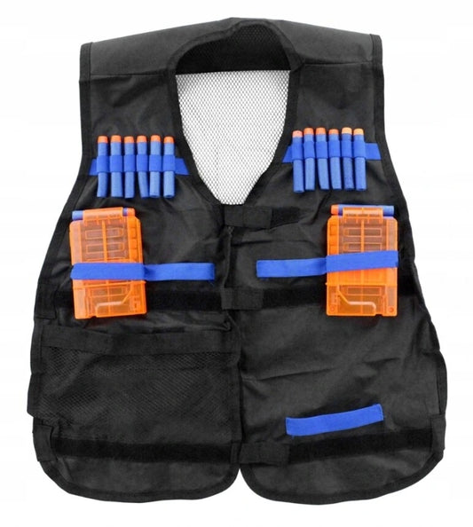 Blaze Storm - Waistcoat Pocket بليز ستورم سترة تكتيكية للأطفال بجيوب لحمل الطلقات والإكسسوارات