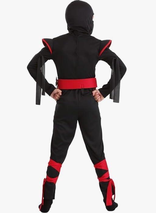 Stealth Ninja Costume – Sleek & Silent Warrior Outfit زي النينجا المتخفي – زي المحارب السريع والصامت