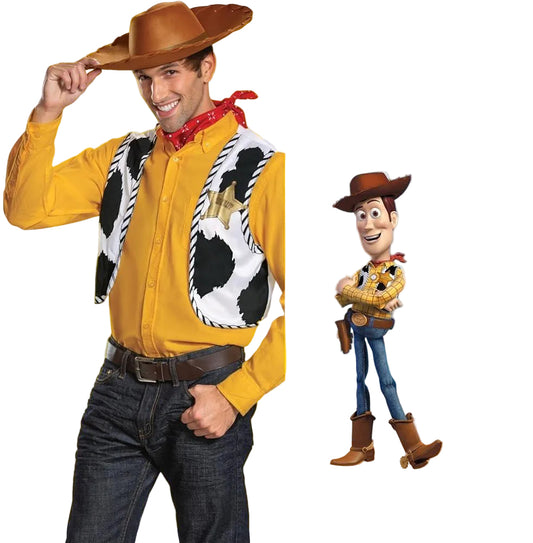 Story Costume for Adults – Creative & Fun Character Outfit زي شخصية توي ستوري للكبار – زي إبداعي وممتع