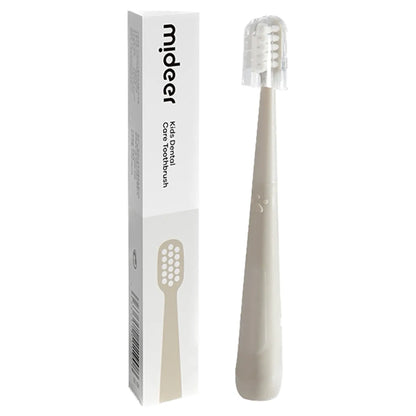 Mideer - Kids Dental Care Toothbrush - Forest Brown - Age 3+ | ميدير - فرشاة أسنان للأطفال - بني - العمر3+