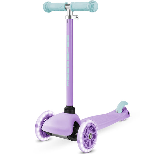 Bold Cube - Three Wheel Scooter Teeny - Lilac - Age 3-6 | بولدكيوب - سكوتر صغير - ثلاث عجلات - ليلكي - العمر 3-6